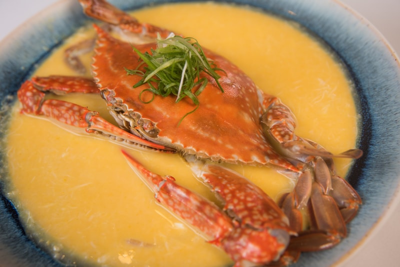 Crab Meat Pumpkin and Cheese Congee南瓜芝土水蟹粥Harbour Restaurant - The Harbourview - 灣景廳 - 灣景國際 OKiBook Hong Kong Restaurant Booking 4