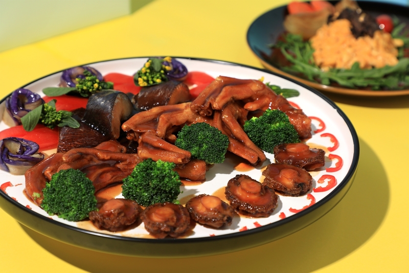 Yamm The Mira Hong Kong - OKiBook Hong Kong Restaurant Buffet booking 自助餐預訂香港 - Summer Sunday Looongest Brunch_Abalone Sea Cucumber Duck Feet.jpg